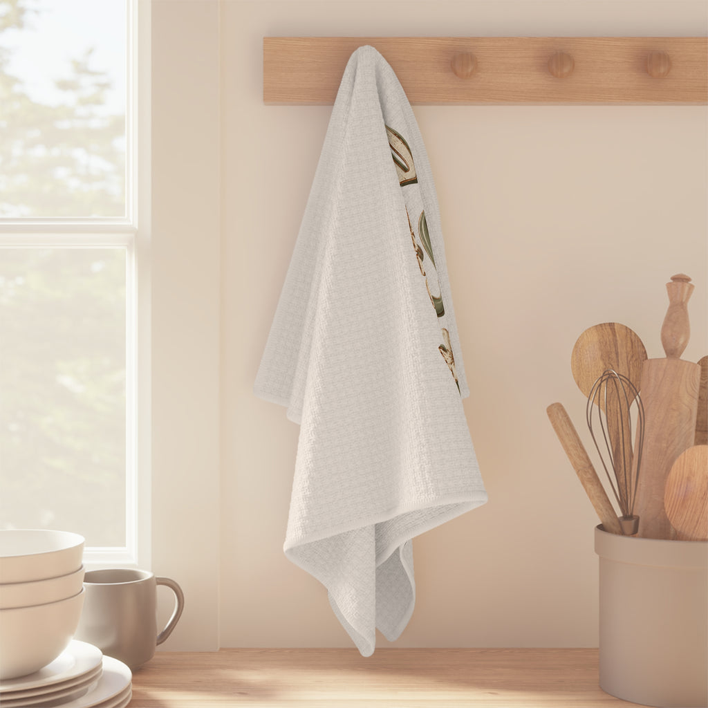 Harvested by Grace Microfiber Tea Towel | Fall Farmhouse Kitchen Decor
