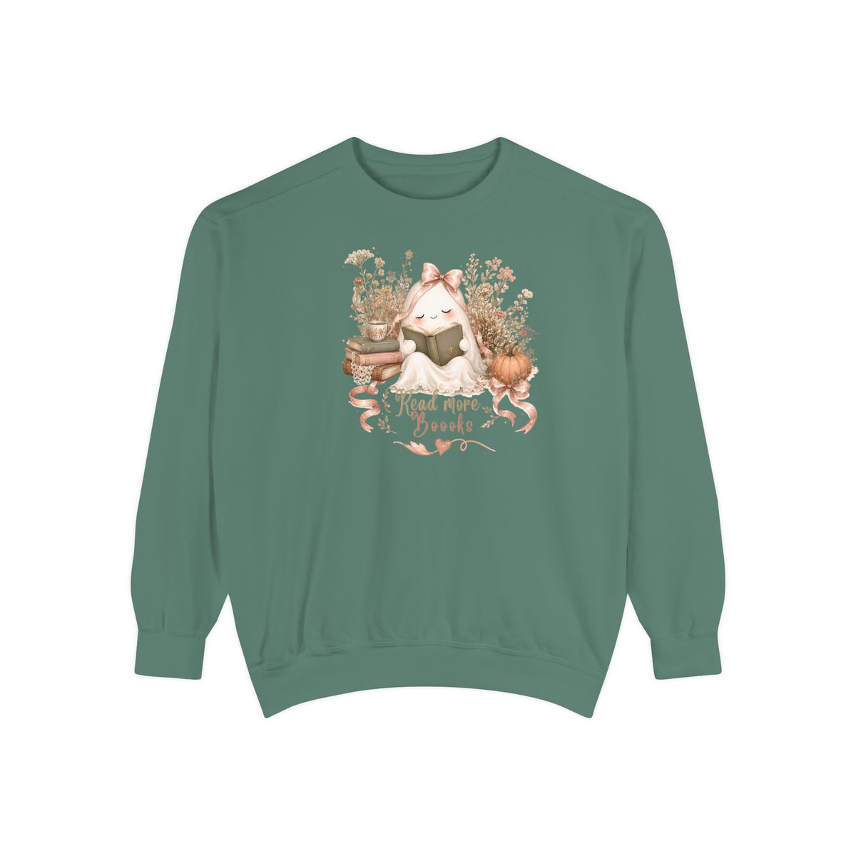 Book Lovers Gift Sweatshirt, Fall Vibes Crewneck, Fall Books Sweater, Educator Gift, Read More Books Cozy Pullover
