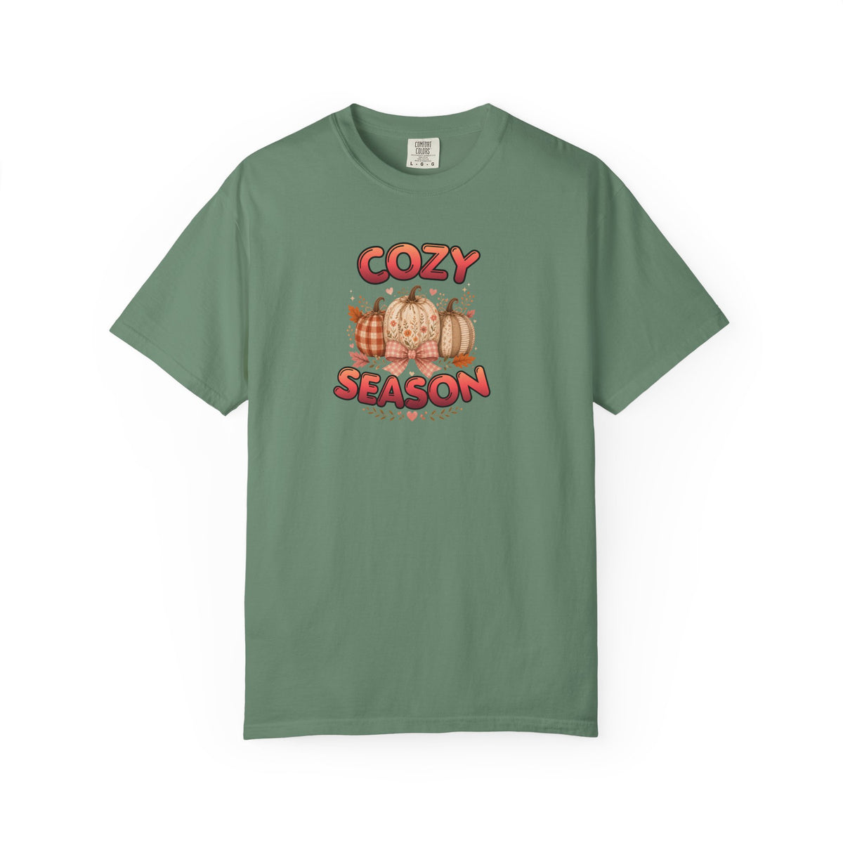 Cozy Season Fall Shirt Women Boho Pumpkin Tee Autumn Faith Graphic Tshirt Cottagecore Blessed Comfort Colors Fall Season Gift For Her