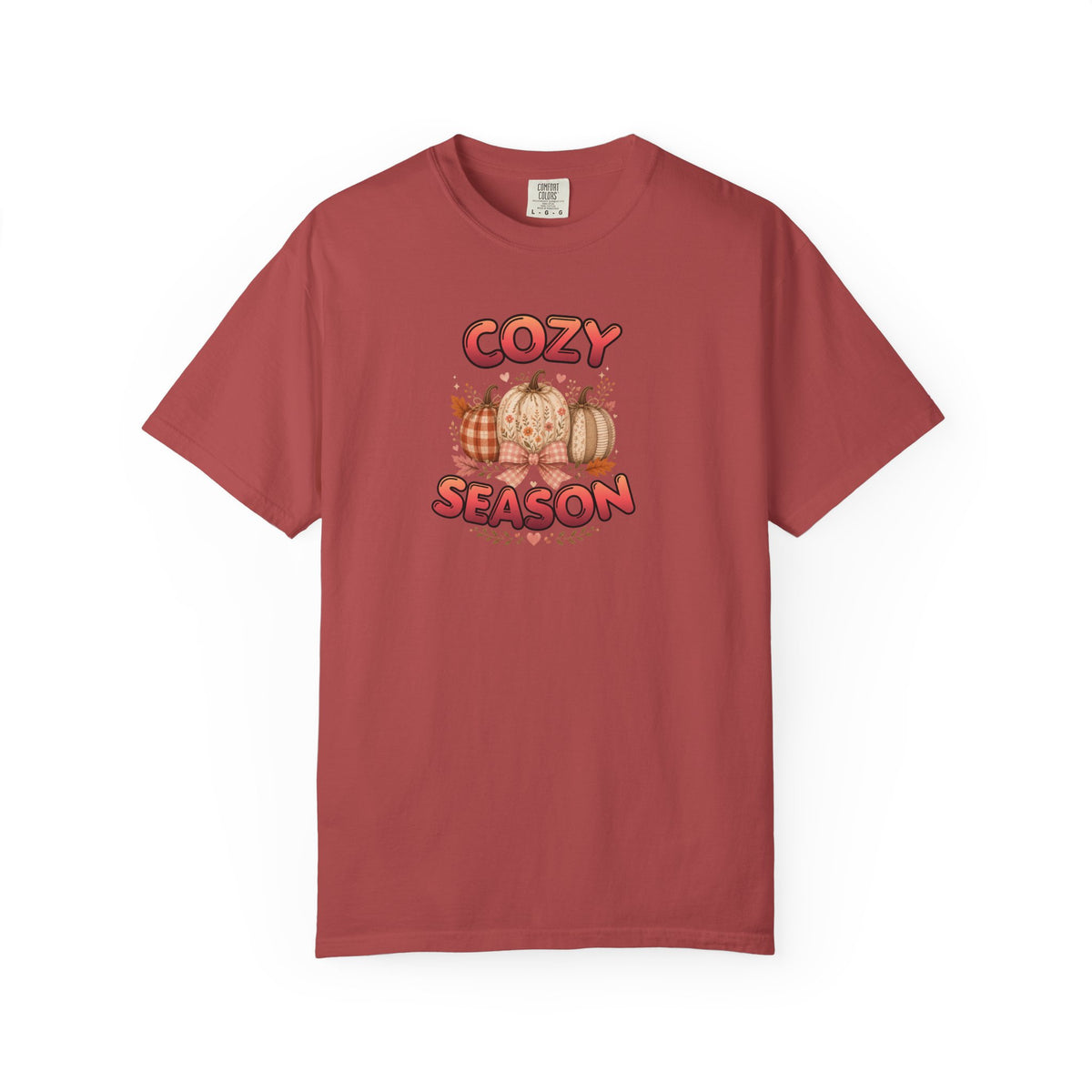 Cozy Season Fall Shirt Women Boho Pumpkin Tee Autumn Faith Graphic Tshirt Cottagecore Blessed Comfort Colors Fall Season Gift For Her