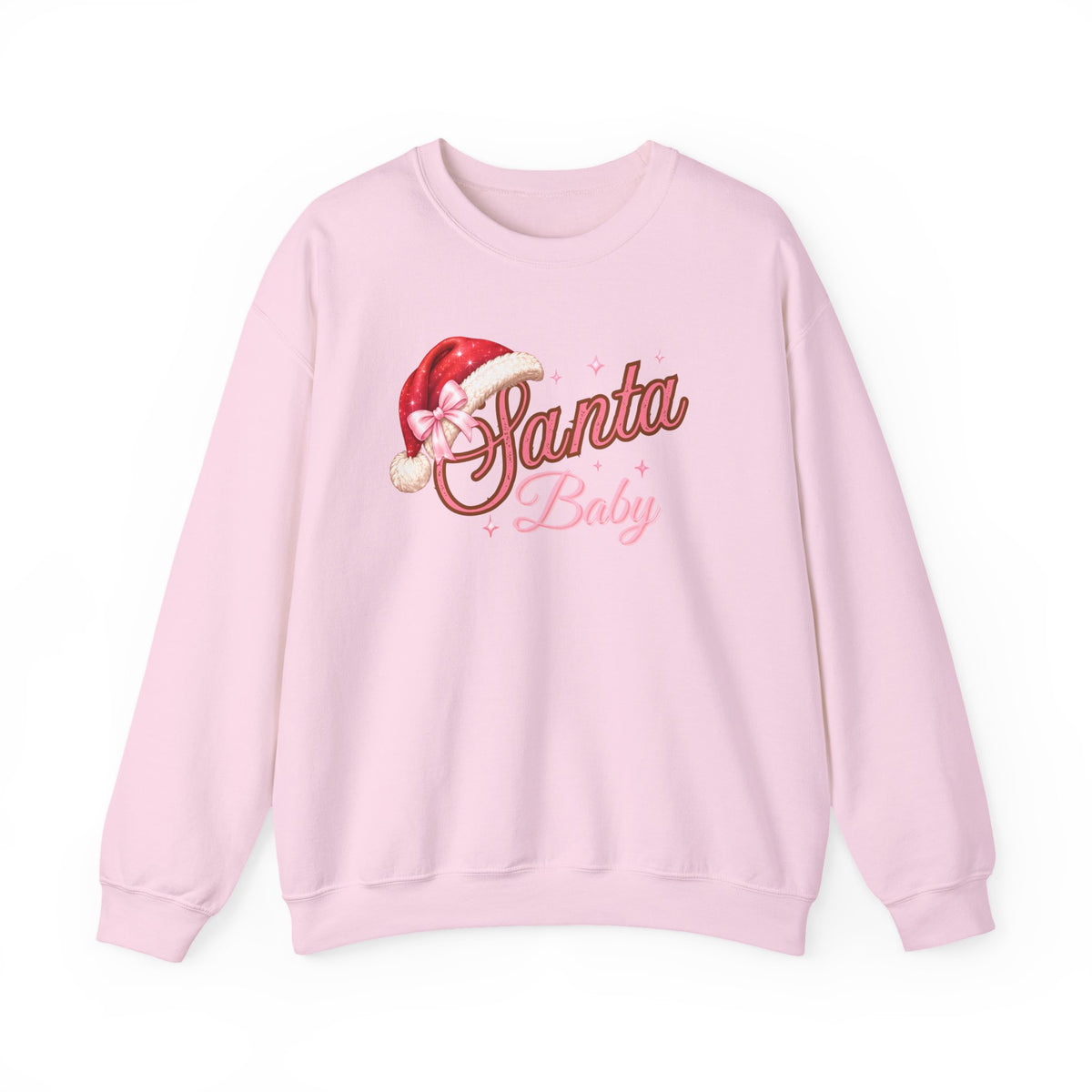 Santa Baby Sweatshirt, Christmas Crewneck, Retro Santa Sweatshirt, Womens Christmas Sweater, Cute Holiday Shirt, Christmas Gift for Her